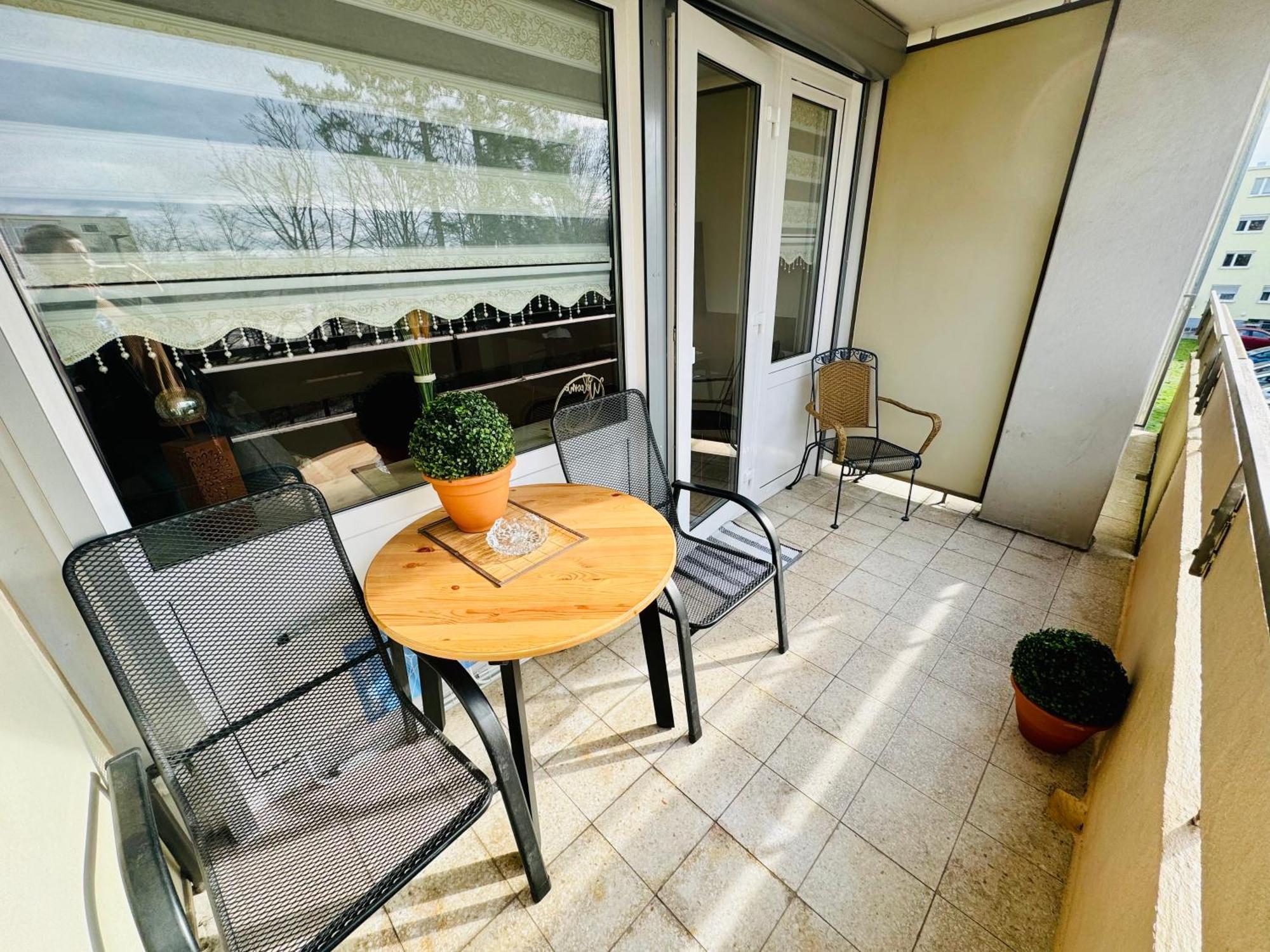 Sunset View Apartment With Logia 埃特林根 外观 照片