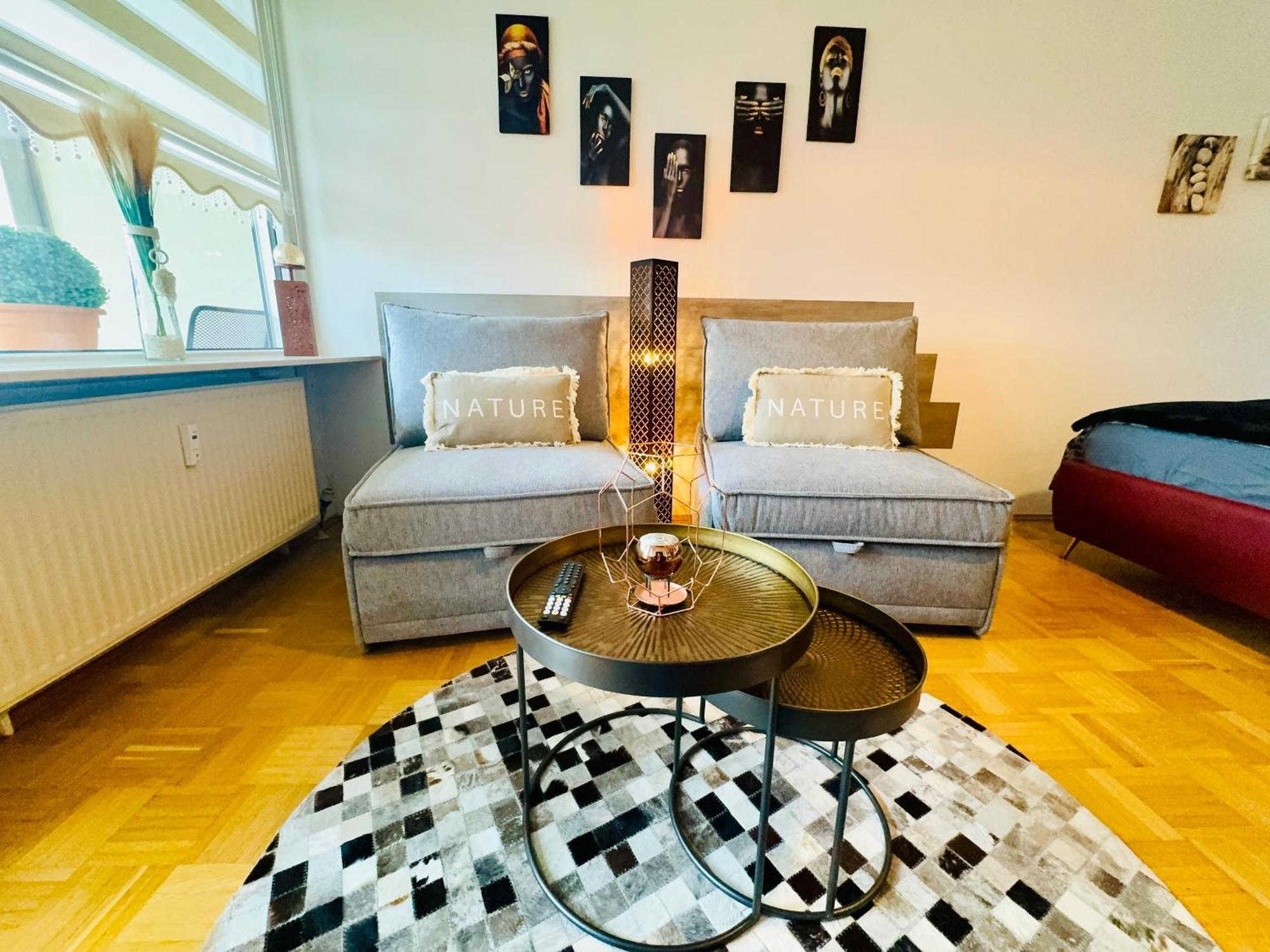 Sunset View Apartment With Logia 埃特林根 外观 照片