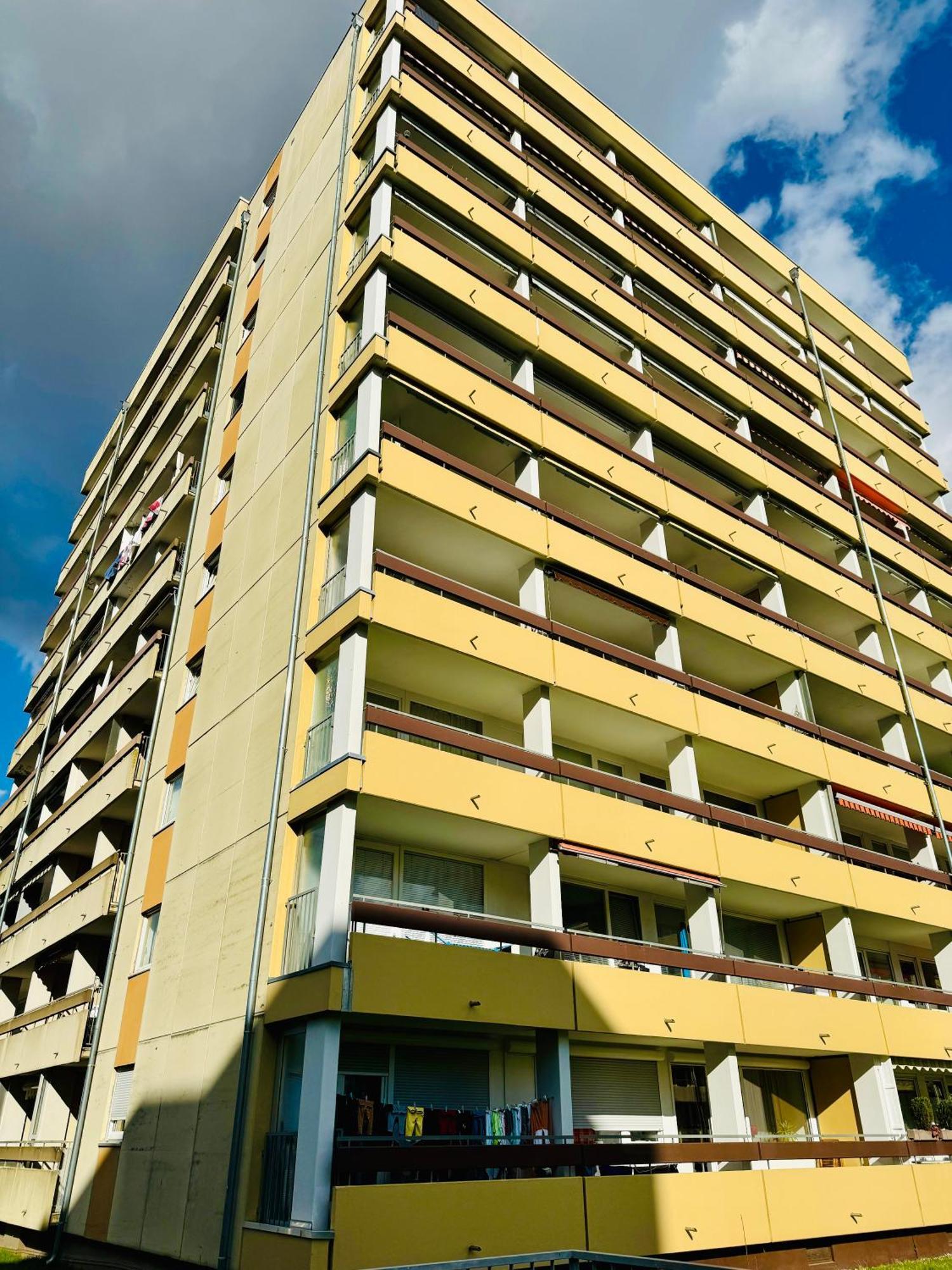 Sunset View Apartment With Logia 埃特林根 外观 照片