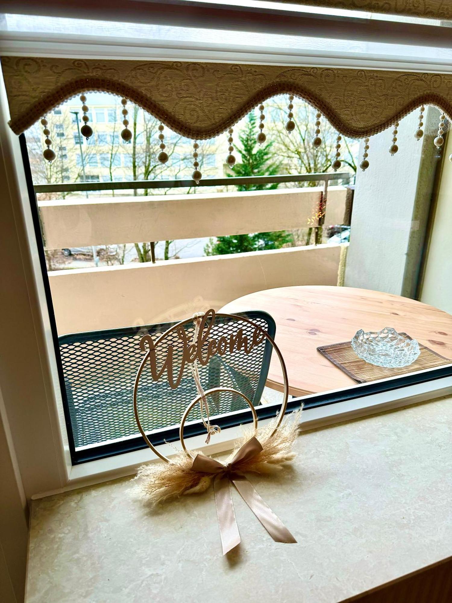 Sunset View Apartment With Logia 埃特林根 外观 照片